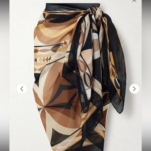 Pucci Printed cotton pareo